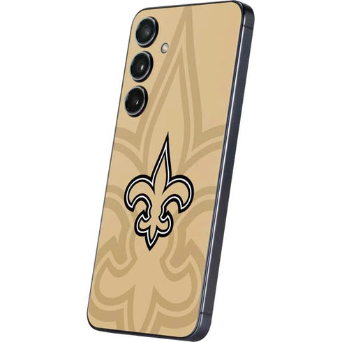 NFL New Orleans Saints Double Vision Galaxy S25 Skin